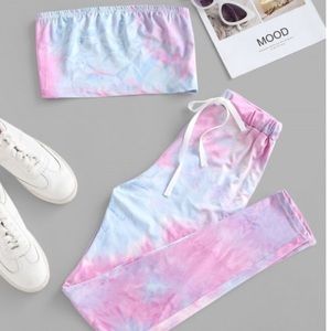 Zaful tie dye set
